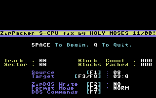 Zip-Pack/Zip-Unpack Screenshot
